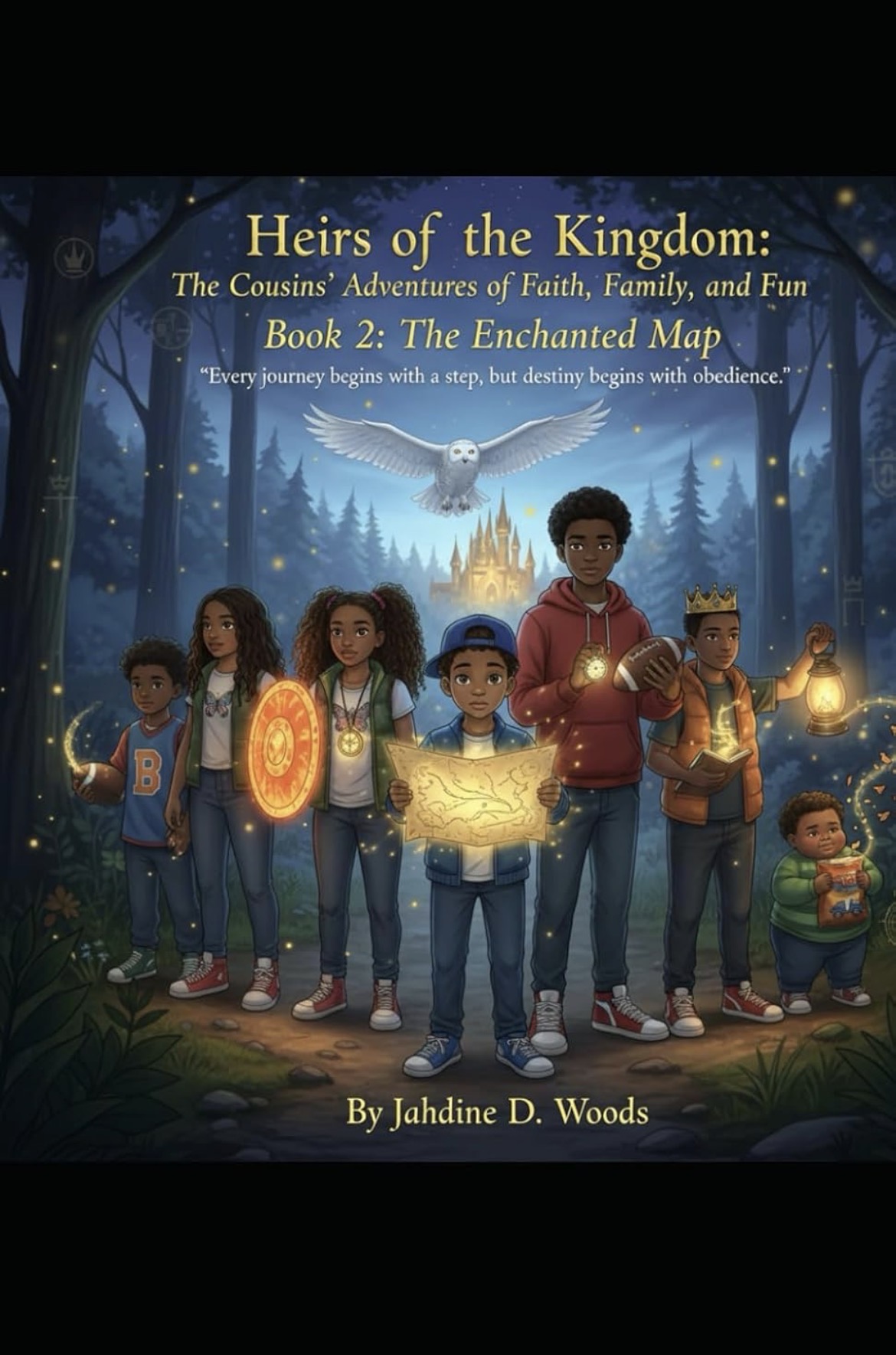 Book 2 — The Enchanted Map cover